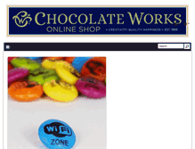 Tablet Screenshot of chocolateworksshop.com.au